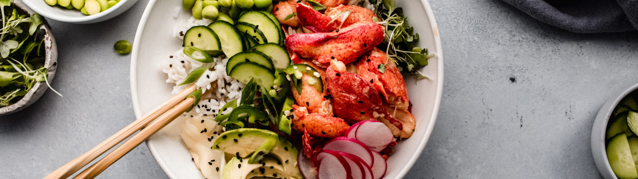 Lobster Poke Bowl