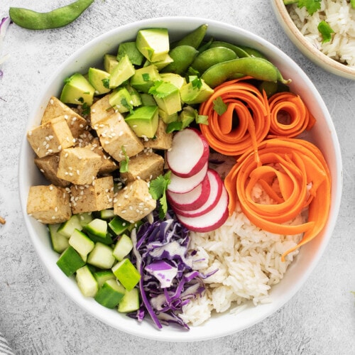 Tofu Poke Bowl